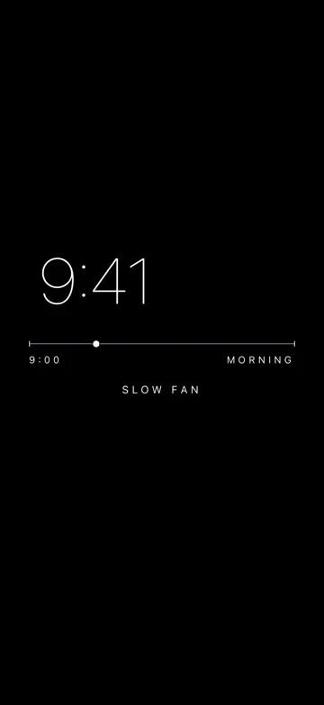 Veil bedside clock on iPhone